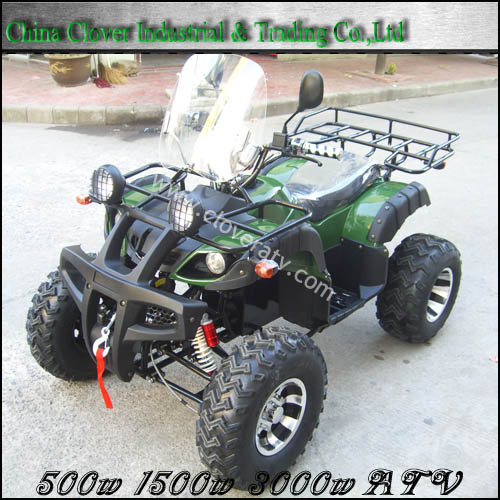 Camo Green Battery 1500w 48v Off Road Atv For Farm Work