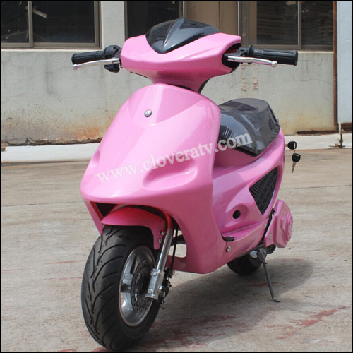 pink mini scooter