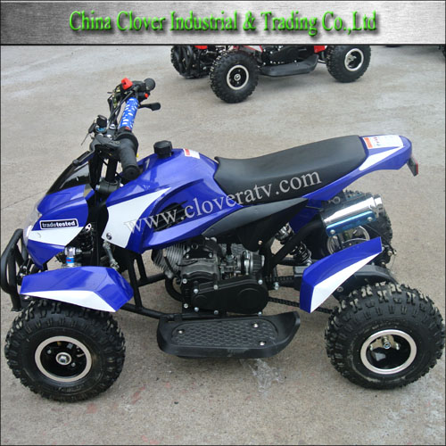 2 Stroke Petrol Powerful 49CC Mini ATV Kids Quad Bike with Electric Start