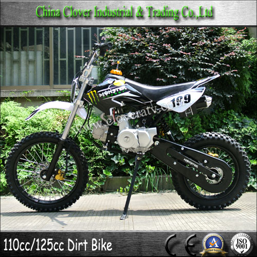 White Monter 17 inch 14 inch High Quality Motocross Dirt Bike Pit Bike 125cc
