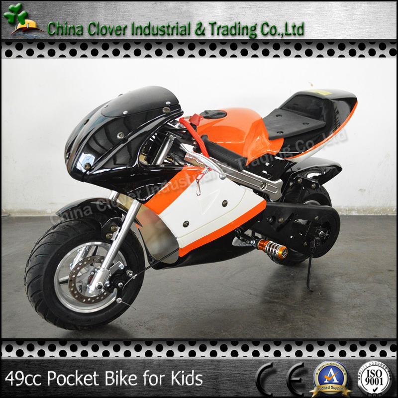Gasoline Motorcycle 49cc Pocket Bike with Good Quality