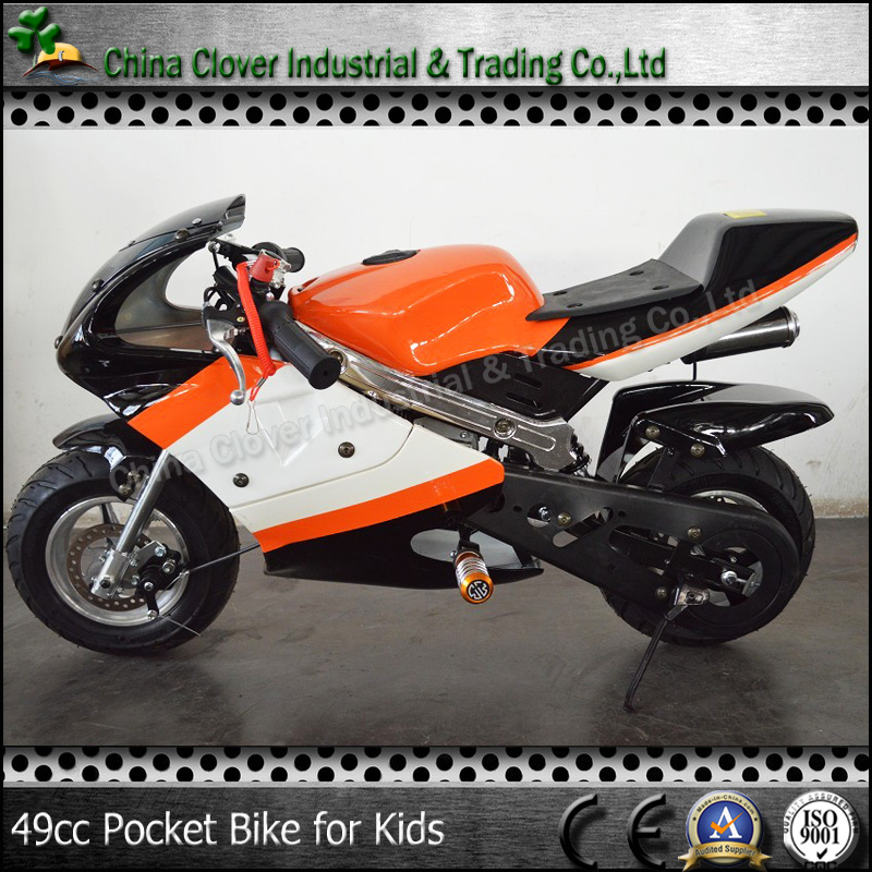 Gasoline Motorcycle 49cc Pocket Bike with Good Quality