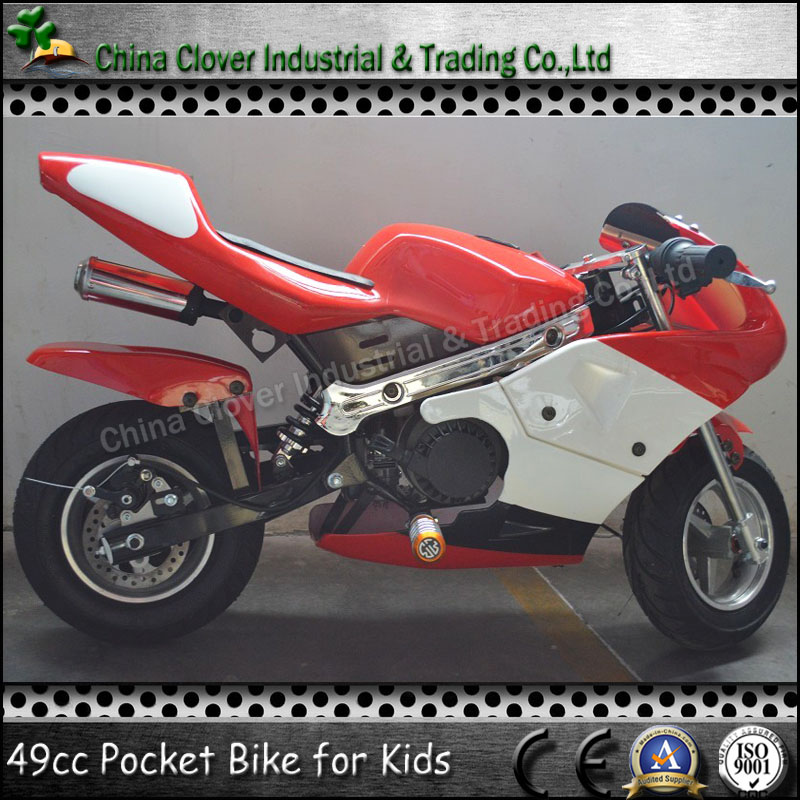 Professional Gasoline Mini Pocket Bike 49cc Motor Bike with Disc Brake