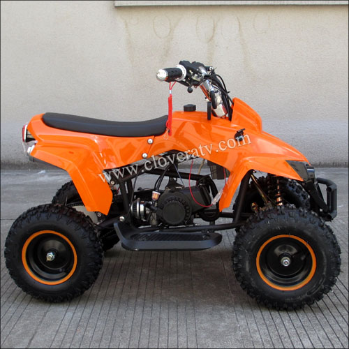 2 Stroke Air Cooled Petrol 49CC ATV Mini Kids Motocross Bike 49CC with Electric Start
