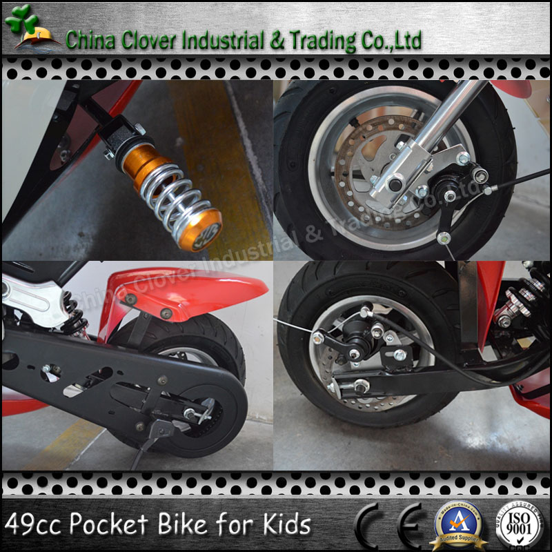 Professional Petrol Kids Mini Motor Bike 49cc Pocket Bike with Electric Start